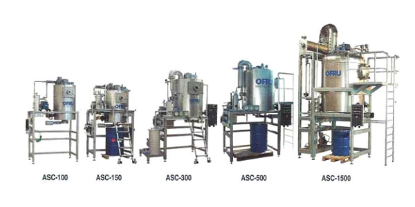 Destillationsanlagen für Lösemittel-Recycling